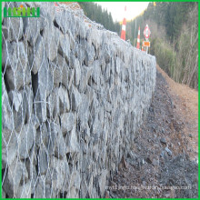 Professional hot dipped galvanized 4.5mm gabion cage